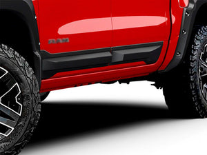 Dodge RAM 1500 DT 2019+ AIR DESIGN Door Rocker Panels (set of 4) - SATIN BLACK - only for CREW CAB