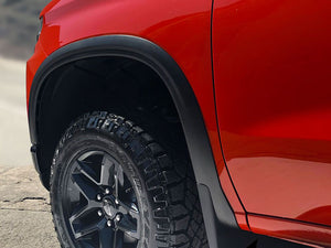 Chev SILVERADO 2019-2021 AIR DESIGN OEM Type Fender Flares (set of 4) - SATIN BLACK