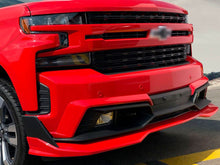 Chev SILVERADO 2019-2022 AIR DESIGN Front Bumper Guard Street - PRIMED & SATIN BLACK