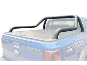 BLACK LONG SPORTS BAR for BODYLINE ROLLER COVERS - UNIVERSAL FIT for ALL PICKUPS